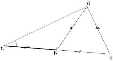 طريقة رسم الزوايا 30 درجة